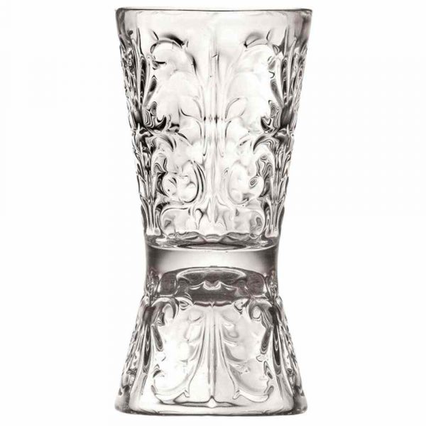 Premium Hourglass Tattoo Jigger 6CL-3CL for Perfect Cocktails - Stainless Steel Bar Tool for Bartenders and Cocktail Enthusiasts