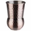 Exquisite 400ml Antique Hammered Copper Julep Cup - Stainless Steel Lining - Elegant Addition to your Home Bar or Kitchen