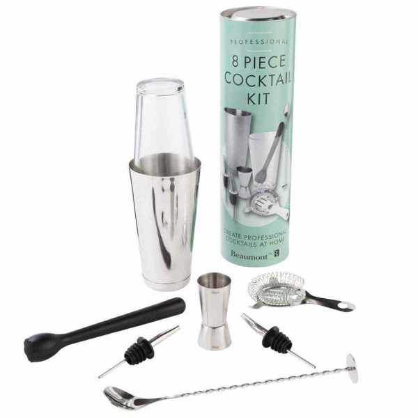 Delight your guests with our Kit Cocktails at Home 8 pcs - the perfect way to elevate your mixology game. Order now for a memorable night in!