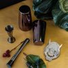 Stylish Glossy Black Bar Kit for a sleek and modern look, perfect for home or office decor