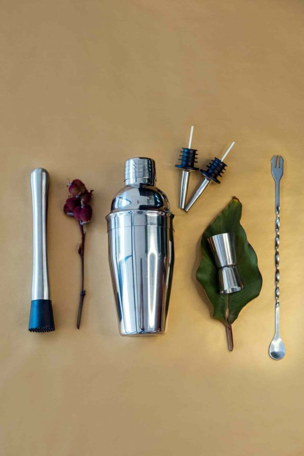Premium Classic Silver Bar Kit for Elegant Mixology at Home - Complete Set for Cocktails & Drinks - Ideal Gift for Bartenders & Home Bar Enthusiasts