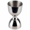 Stainless Steel LEOPOLD JIGGER 30/60ML with Multiple Measuring Options (10/15/20/40ML) - Premium Barware for Accurate Mixing and Pouring