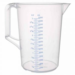 Premium 3000ml PP Measuring Cup for Accurate Cooking Measurements - Durable and Functional Kitchen Essential
