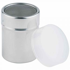 Stylish Mesh Top Stainless Steel Shaker with Lid - Premium quality, perfect for mixing drinks or protein shakes - Buy Now!