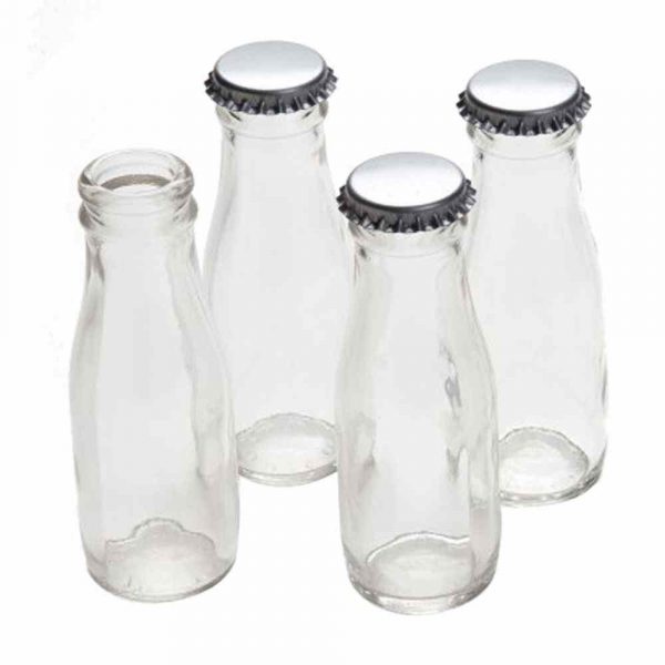 7cl Mini Vermute Glass Bottle for Fine Spirits - Perfect size for tasting sessions or gifting - Premium quality glassware