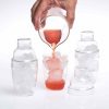Premium Mini Shaker Set - 3 Pieces Plastic 20cl - Convenient and durable shakers for mixing cocktails and drinks in style