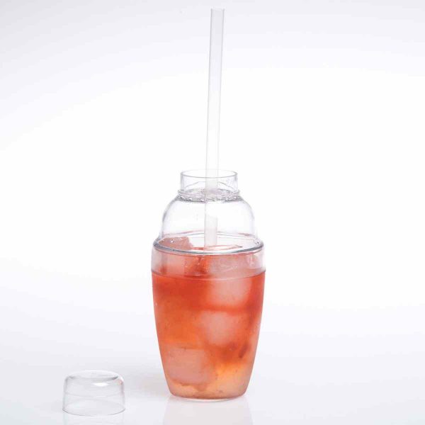 Portable and durable Mini Shaker Set of 3 made of 20cl plastic - perfect for mixing drinks on the go. Buy now for convenience & quality!