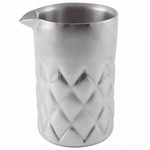 Premium 60CL Stainless Steel Double-Walled Mixing Glass for Expert Cocktails