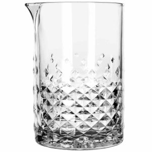 Stylish 75cl Carats Mixing Glass Vidro perfect for cocktails and mixology, durable and elegant design for home or bar use.