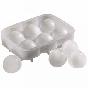 6 spheres silicone mold for crafting, 4.5cm each, ideal for homemade soaps and bath bombs - durable and flexible natural silicone material