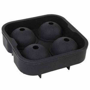 GELO MOLD 4 SPHERES 4.5CM DRUNK - Create Perfectly Round Ice Spheres with this Premium Mold for Cocktails and Beverages