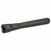 Professional grade 24cm black ABS muddler for cocktails, essential bar tool for mixing drinks - durable and reliable choice.