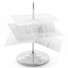 Stylish and durable stainless steel 80 x 150mm order pin stand, perfect for organization and display in any setting.