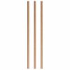 Environmentally friendly Pack of 250 Beige Paper Straws, 8mm diameter x 200mm length, perfect for eco-conscious parties and events.