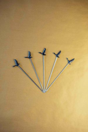 Premium Black Bird cocktail picks for stylish drinks - elevate your mixology game with these sleek cocktail essentials