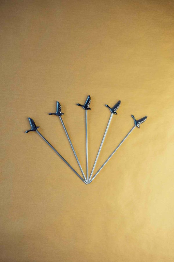 Premium Black Bird cocktail picks for stylish drinks - elevate your mixology game with these sleek cocktail essentials