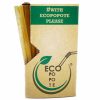 Premium 6X150MM Agave Fiber Straw Pack of 160 - Sustainable and eco-friendly option for all your drinking needs
