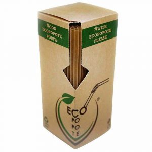 Premium 6X250MM Agave Fiber Straw Pack of 160 - Eco-friendly and durable straws for beverages, perfect for cocktails and drinks.