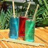 Reusable eco-friendly bamboo straw for sustainable sipping, 100% natural & durable - perfect for refreshing drinks on-the-go