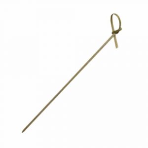 Bamboo Stick with Bow 15cm - Pack of 200 Units for Crafting and DIY Projects - Eco-Friendly and Durable Material