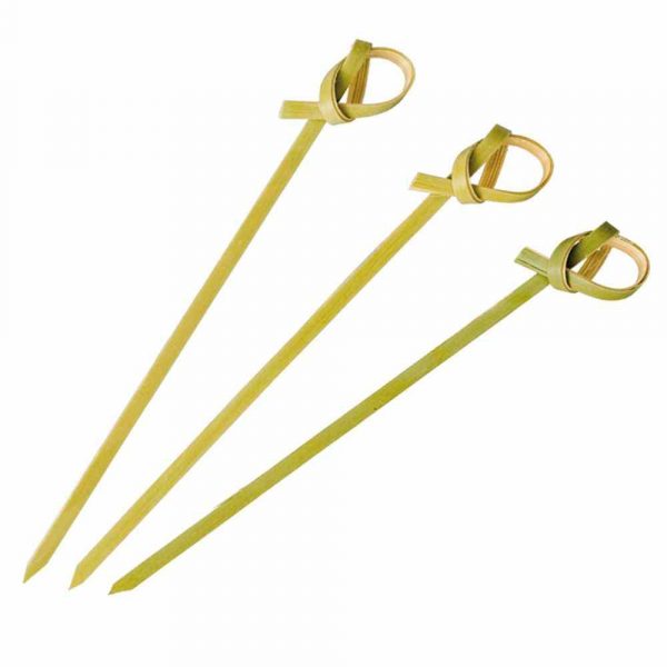 Premium 10.5cm Bamboo Noshikushi Skewers (200pcs) - Ideal for Grilling and Serving - Item 00940