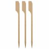 Premium 10.5cm Bamboo Paddle Set (200 Pieces) 00941 - Eco-Friendly and Durable Kitchen Utensils for Cooking and Serving