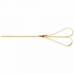 Natural Bamboo Toothpicks 12cm - Pack of 100 | Eco-Friendly Toothpicks for Stylish Entertaining | Sustainable and Durable Palito Hear Bamboo Set