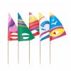 Set of 25 elegant 18cm candle decoration sticks for exquisite home decor and ambiance creation