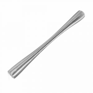 Demetra 26cm Stainless Pestle ideal for grinding spices and herbs - durable kitchen tool for home cooks and chefs