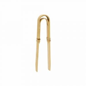 Precision BAMBOO Tweezers MINI 7CM for detailed grooming and beauty tasks, eco-friendly design, ideal for fine hair removal.