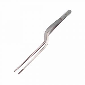 High-Quality 14CM Silver Sushi & Sashimi Tongs - Perfect for Precise Serving and Presentation - Buy online now!