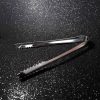 Elegant stainless steel ice tongs for cocktails and drinks - a must-have accessory for your bar setup