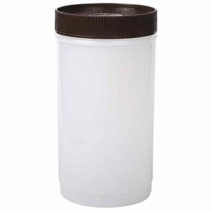 Premium 946ml Brown Pour N Save Quart Container for Easy Storage and Pouring - Durable and Convenient Kitchen Essential