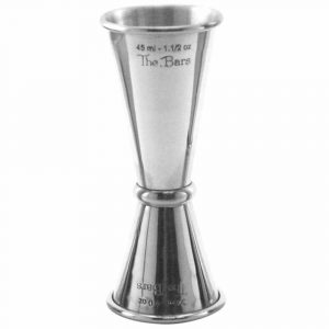 Premium Japanese S/S PRO JIGGER 30-45ML for Accurate Cocktail Measurements - Ideal for Bartenders and Mixologists