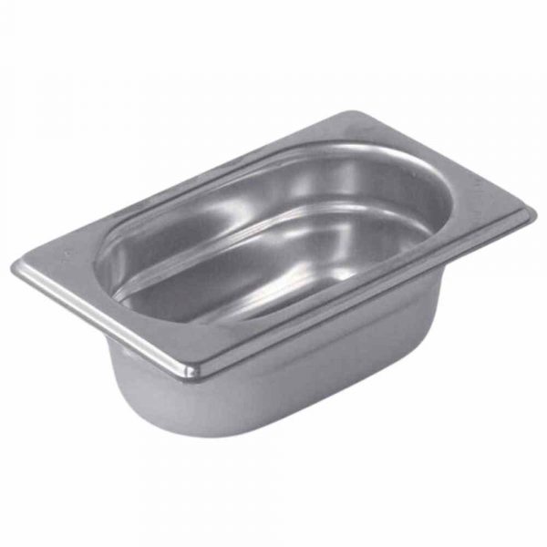 Premium 1/9 Gastronorm Stainless Steel Container - 100mm Height. Durable and versatile for professional kitchens. Buy now!