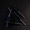 Set of 5 sleek glossy black speed containers, perfect for organizing and storing items efficiently. Elevate your organization game with this premium set!
