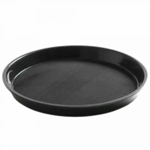 Premium Non-Slip Round Serving Tray 360 x 39mm - Elegant and Practical Serving Solution for Home and Catering Events