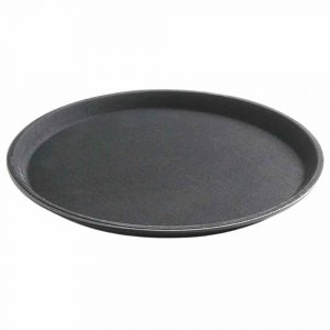 Premium round serving tray, 500 x 22mm, elegant design for stylish dining experiences, ideal for serving drinks and appetizers