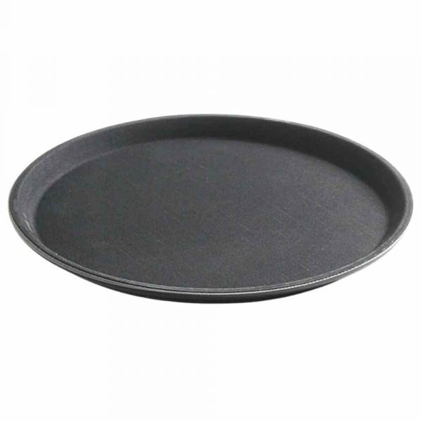 Premium round serving tray, 500 x 22mm, elegant design for stylish dining experiences, ideal for serving drinks and appetizers