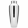 Premium PARISIENNE CHRONO SHAKER 550ml Silver - Stylish drinking bottle for on-the-go hydration, perfect for fitness enthusiasts.