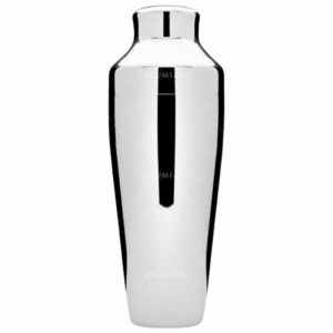 Premium PARISIENNE CHRONO SHAKER 550ml Silver - Stylish drinking bottle for on-the-go hydration, perfect for fitness enthusiasts.