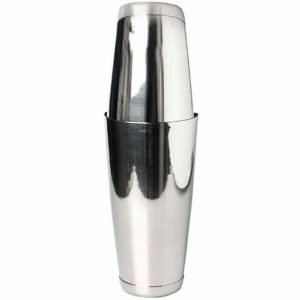 Premium stainless steel SHAKER TIN-TIN 47 RONIN INOX for professional mixology, durable and stylish cocktail shaker.