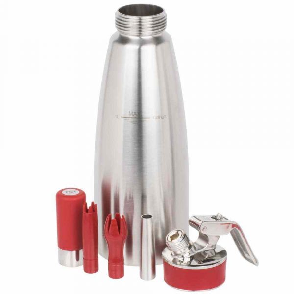 Experience gourmet perfection with the ISI Gourmet Professional Siphon 1L, a must-have for culinary enthusiasts. Buy now for exquisite taste!