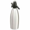 Premium 1L Stainless Steel Silver Soda Siphon - Elegant design for creating fizzy drinks at home - Buy now for a touch of luxury!