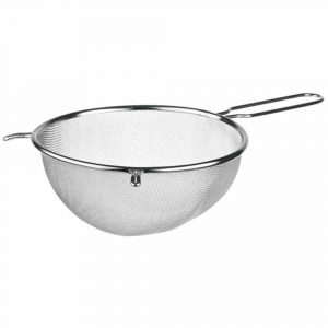 Premium 14cm Stainless Steel Fine Mesh Strainer for Precise Filtering in Cooking and Baking - Kitchen Essential Tool
