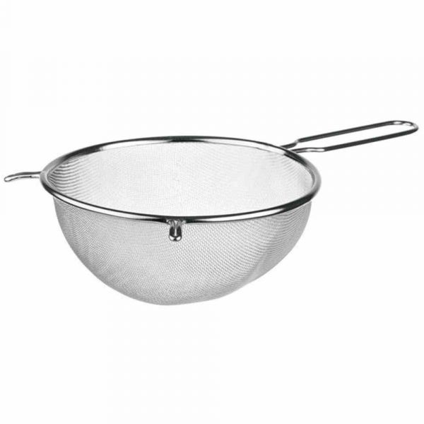 Premium 14cm Stainless Steel Fine Mesh Strainer for Precise Filtering in Cooking and Baking - Kitchen Essential Tool