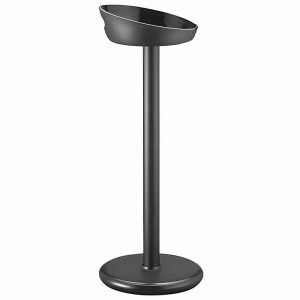Premium 68cm Black Ice Bucket Stand for Stylish Entertaining - Elevate Your Hosting Game with this Sleek Design!