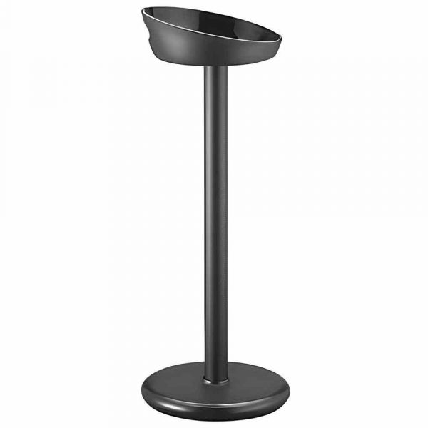 Premium 68cm Black Ice Bucket Stand for Stylish Entertaining - Elevate Your Hosting Game with this Sleek Design!