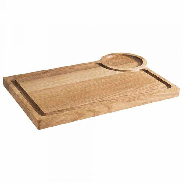 Handcrafted 37x25x2cm Wooden Serving Board for Stylish Serving and Entertaining - Shop Now for Quality Kitchen Accessories