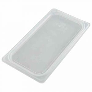 Premium GN 1/4 Cambers Lid with Seal - Securely store food with this durable and reliable product. Perfect for commercial kitchens.